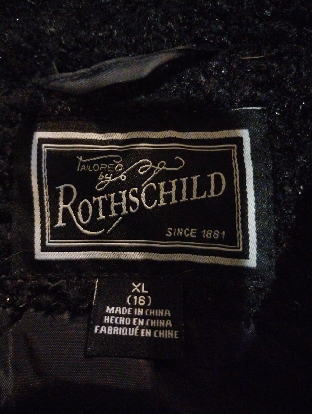 Rothschild Peacoat Big Kid's XL